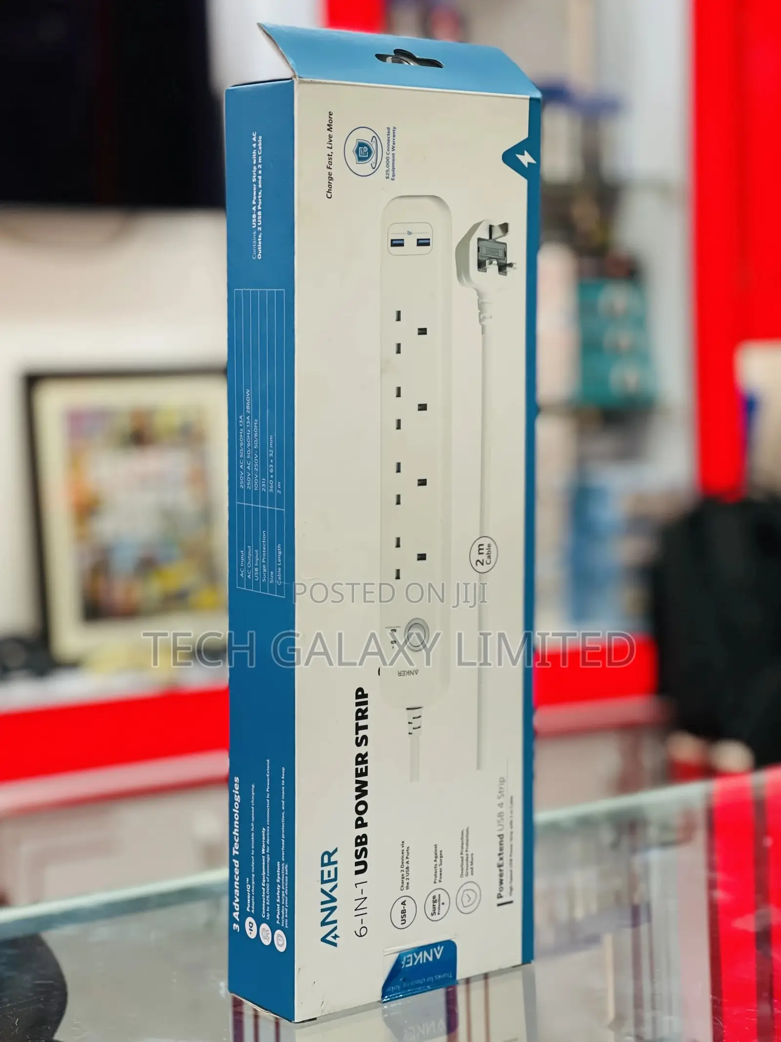 Anker Extention With USB Charging Ports