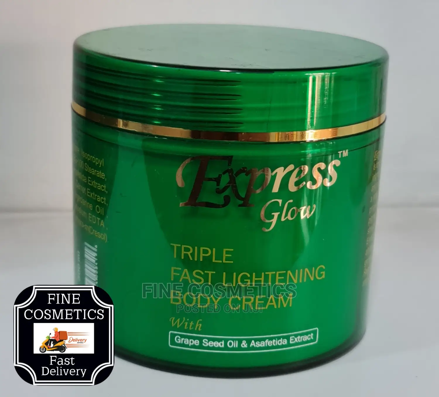 Express Glow Triple Fast Lightening Cream With Grapeseed Oil