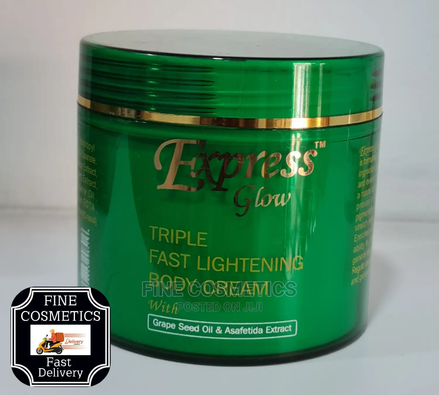 Express Glow Triple Fast Lightening Cream With Grapeseed Oil