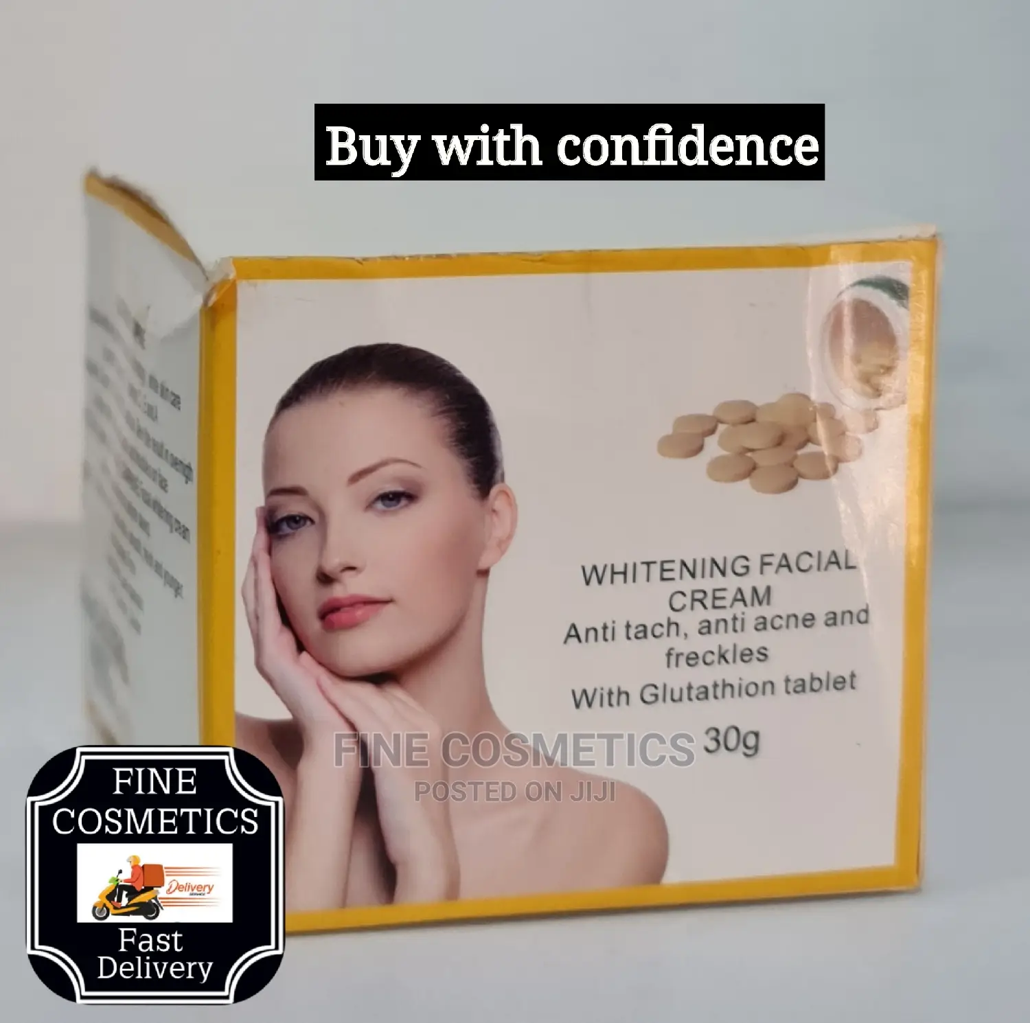 ORIGINAL Glutathione Anti Acne Whitening Facial Cream 30g