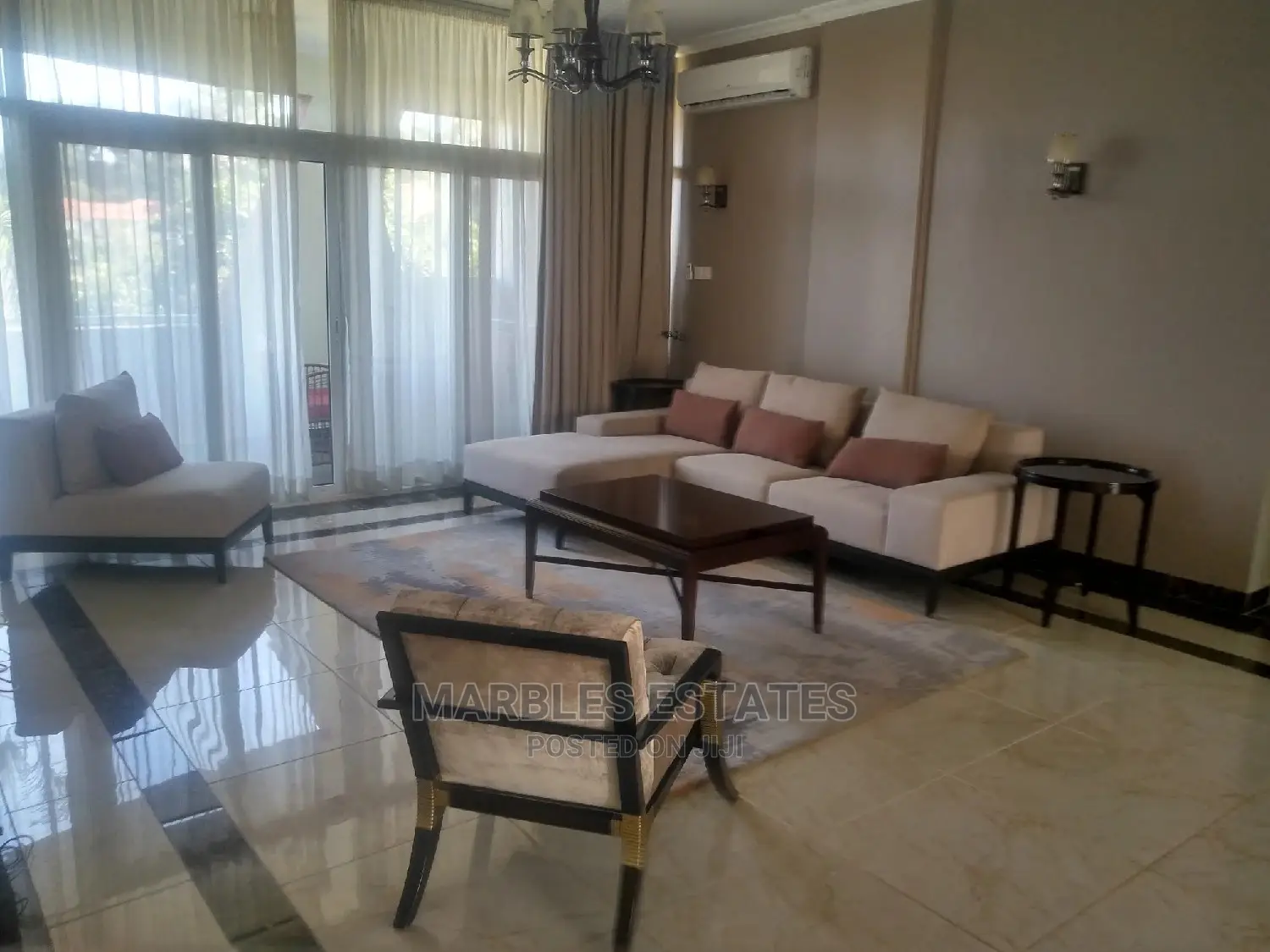 Furnished 3bdrm Apartment in Kololo, Kampala for Rent