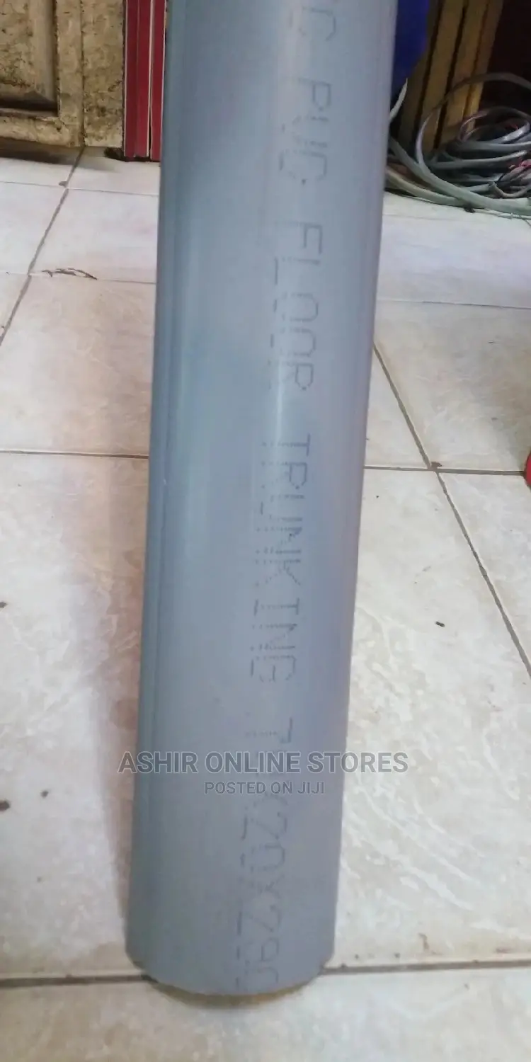 PVC Floor Trunking With Sticker /Gum. 70X20