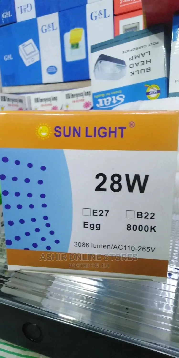 Whie /Warm White Sun Light LED Bulb for 28watts