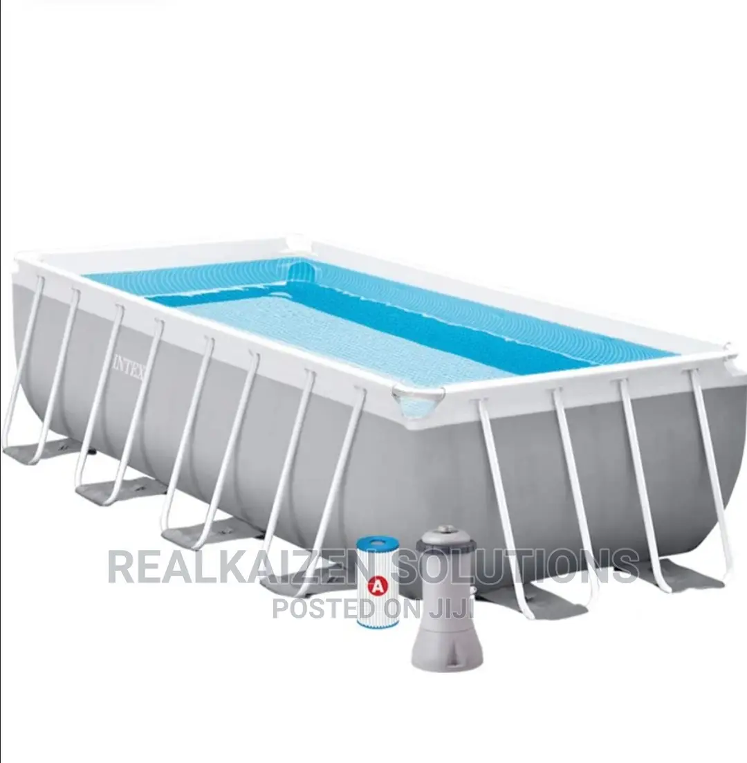 Intex Prism Frame Rectangular Pool Set 4mx2mx1m