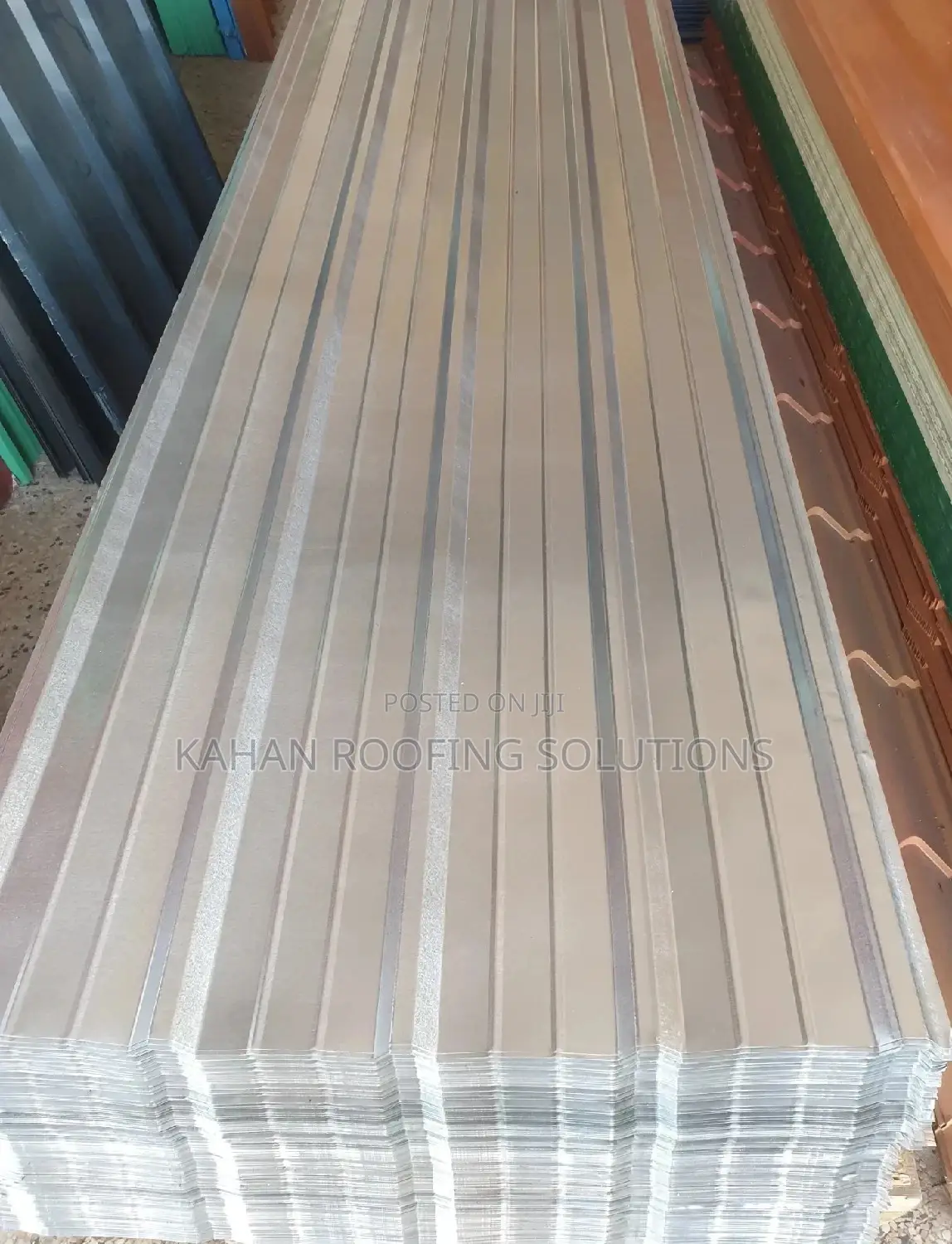 Uncolored Azed Roofings Iron Sheets