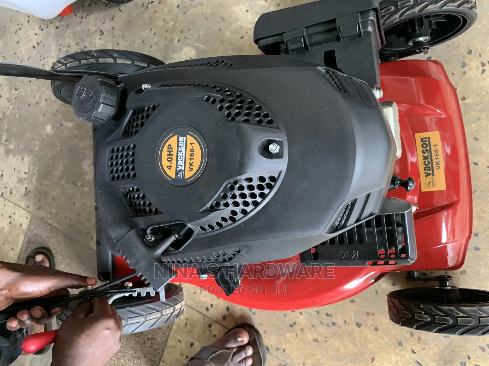 Lawnmower Push Bush Cutter