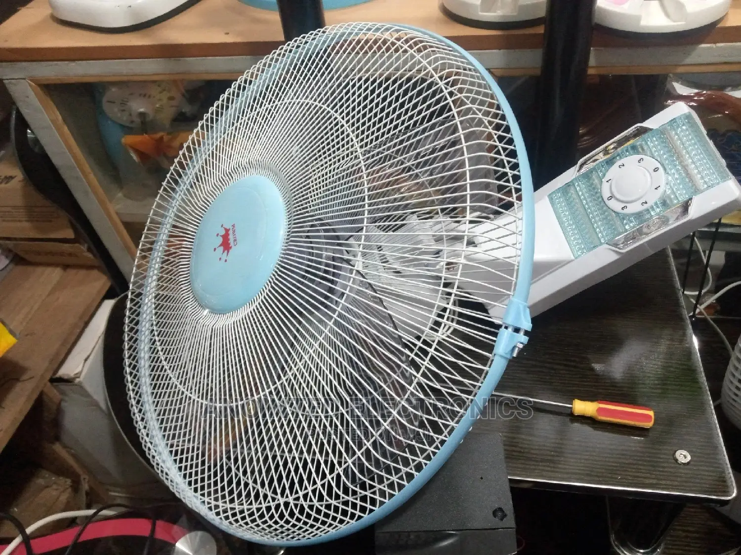 Wall Fans Blue
