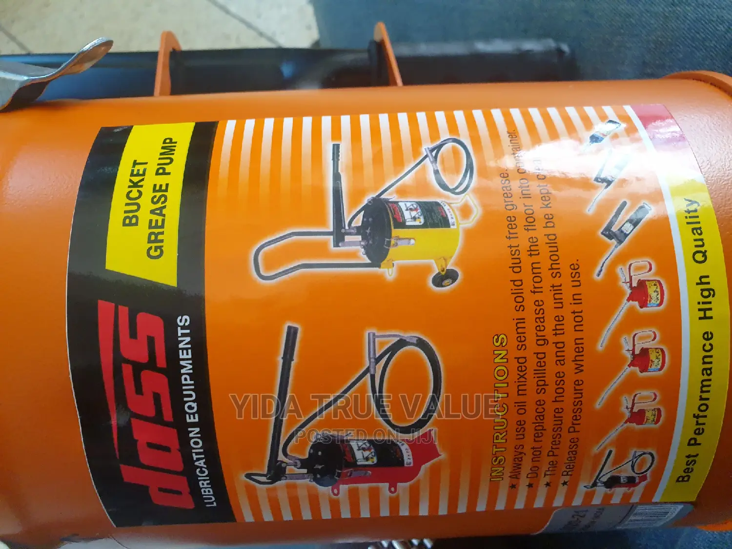 Grease Bucket 3kgs