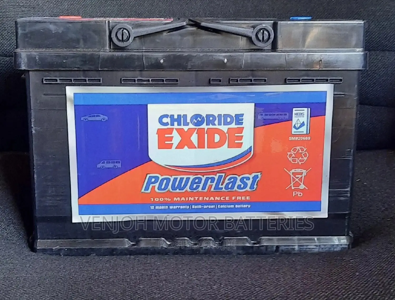 DIN 66 Powerlast Car Battery