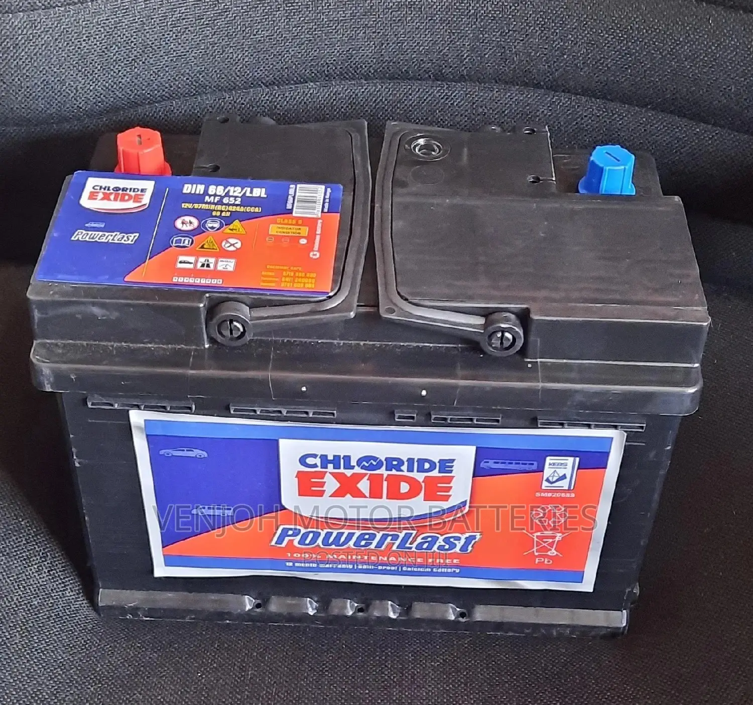 DIN 66 Powerlast Car Battery