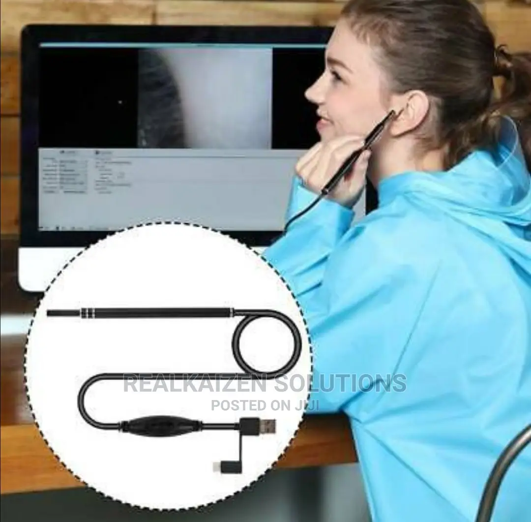 3in1 Visual Ear Cleaning Endoscope Camera Borescope Otoscope