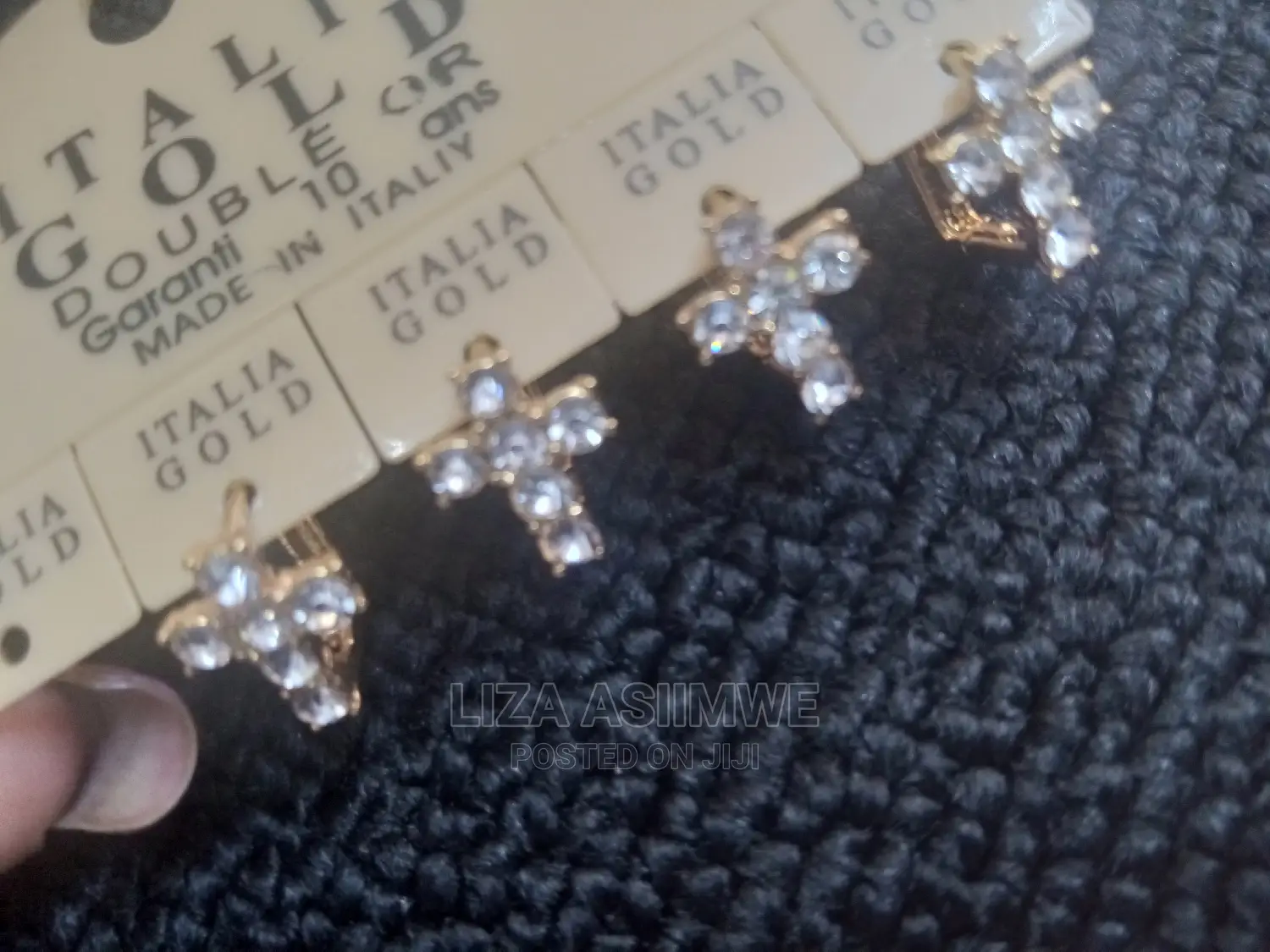 Cross Stainless Earpins (Quality)