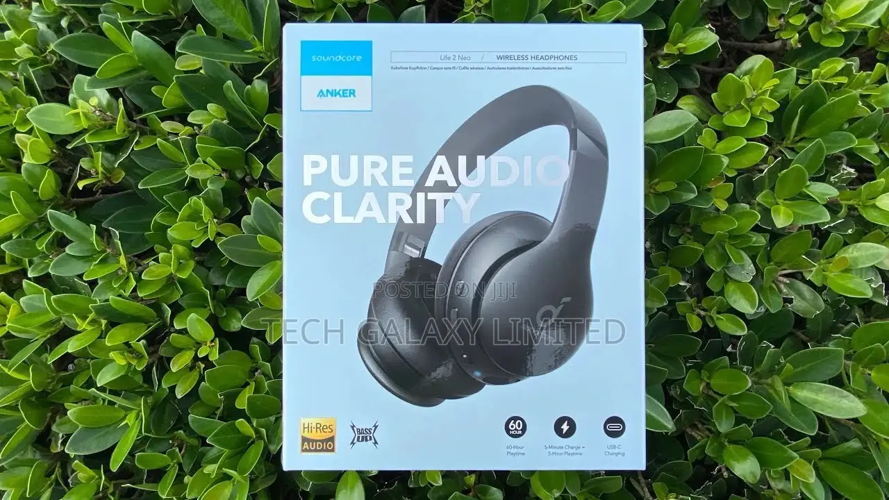 Anker Soundcore Life 2 Neo Bluetooth Headphones 60H Playtime