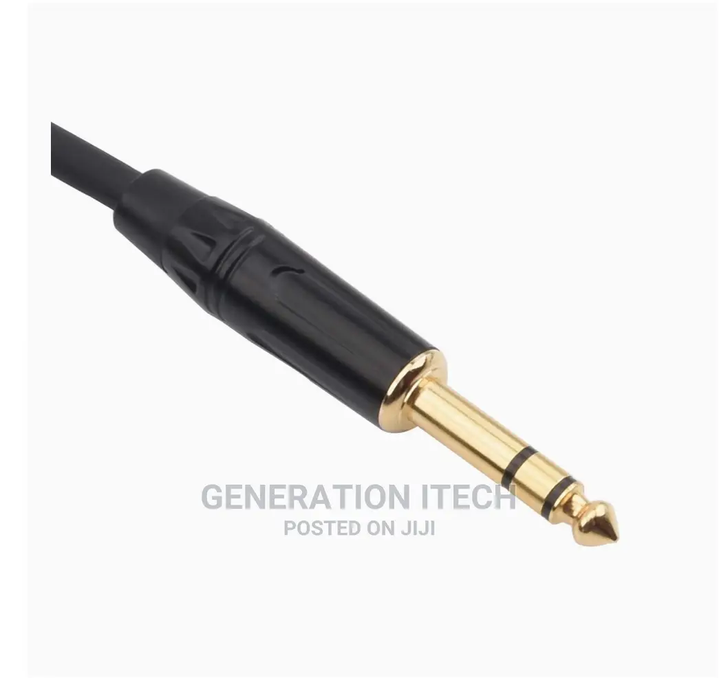 XLR Female to 1/4 Inch (6.35mm) TRS Jack Cable- 5meters