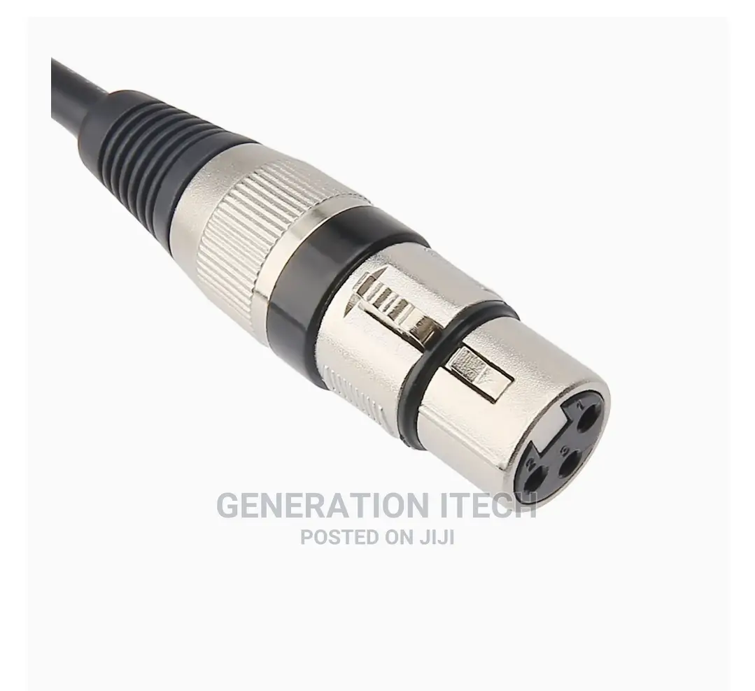 XLR Female to 1/4 Inch (6.35mm) TRS Jack Cable- 5meters