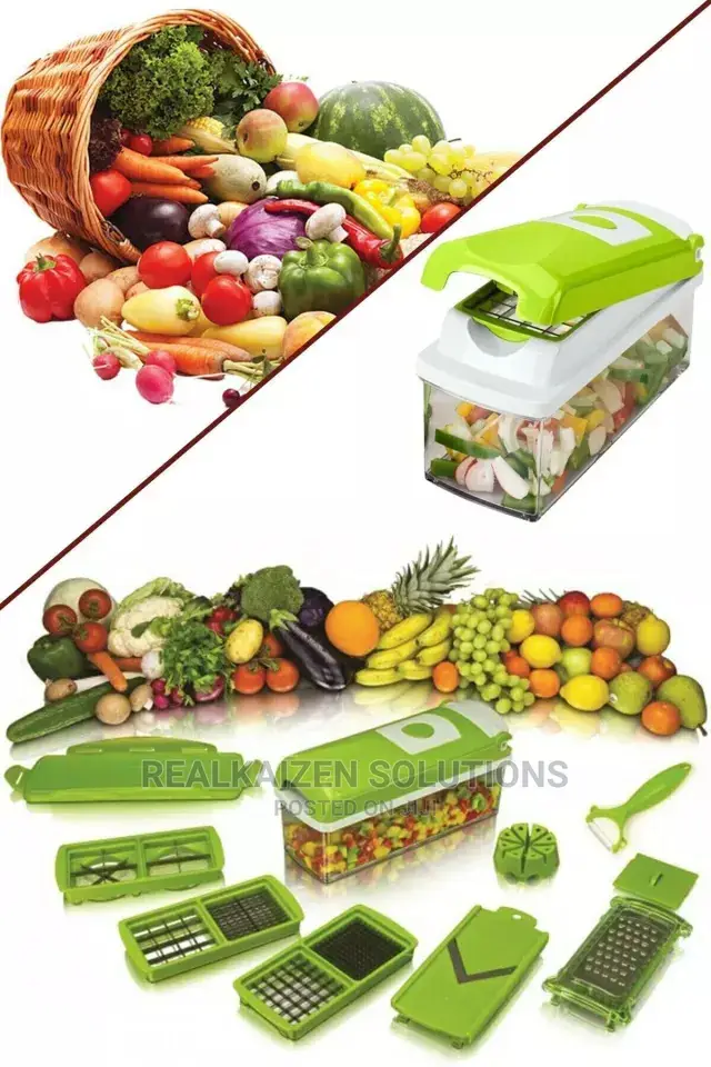 Multifunctional Vegetable Chopper Peeler Grater Dicer Plus
