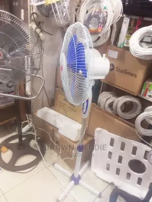 Stand Fan Blue