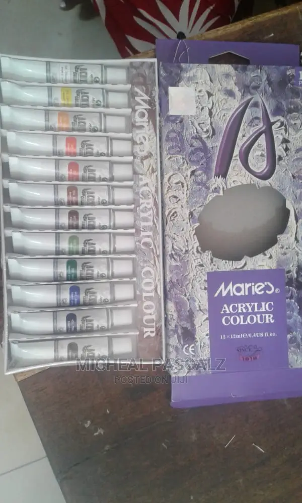 MARIES Acrylic Paints in Kampala Stationery, Micheal Pascalz Jiji.ug