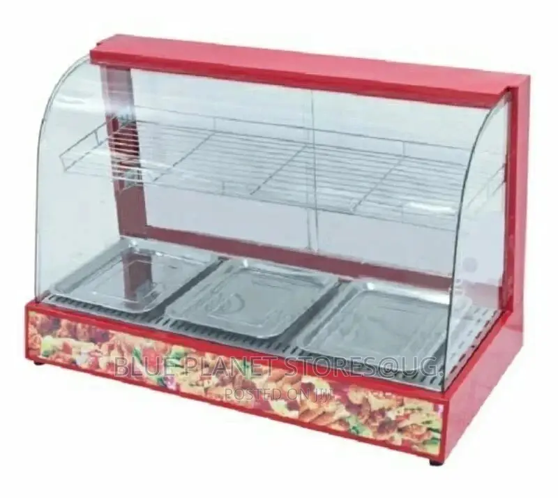 Large 3-Layers Electric Commercial Display Food Warmers 