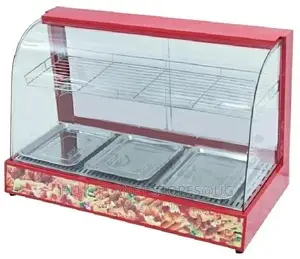 Large 3-Layers Electric Commercial Display Food Warmers 