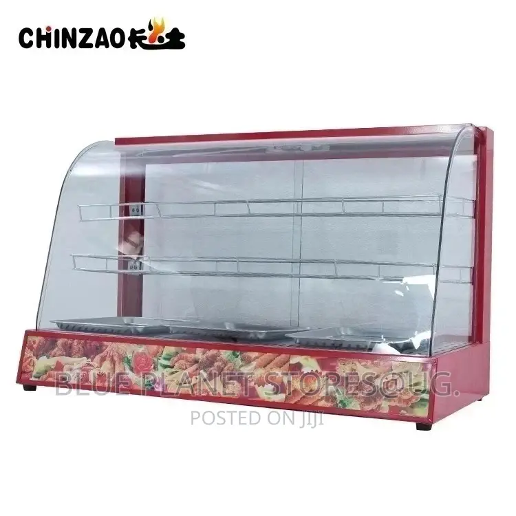 Large 3-Layers Electric Commercial Display Food Warmers 