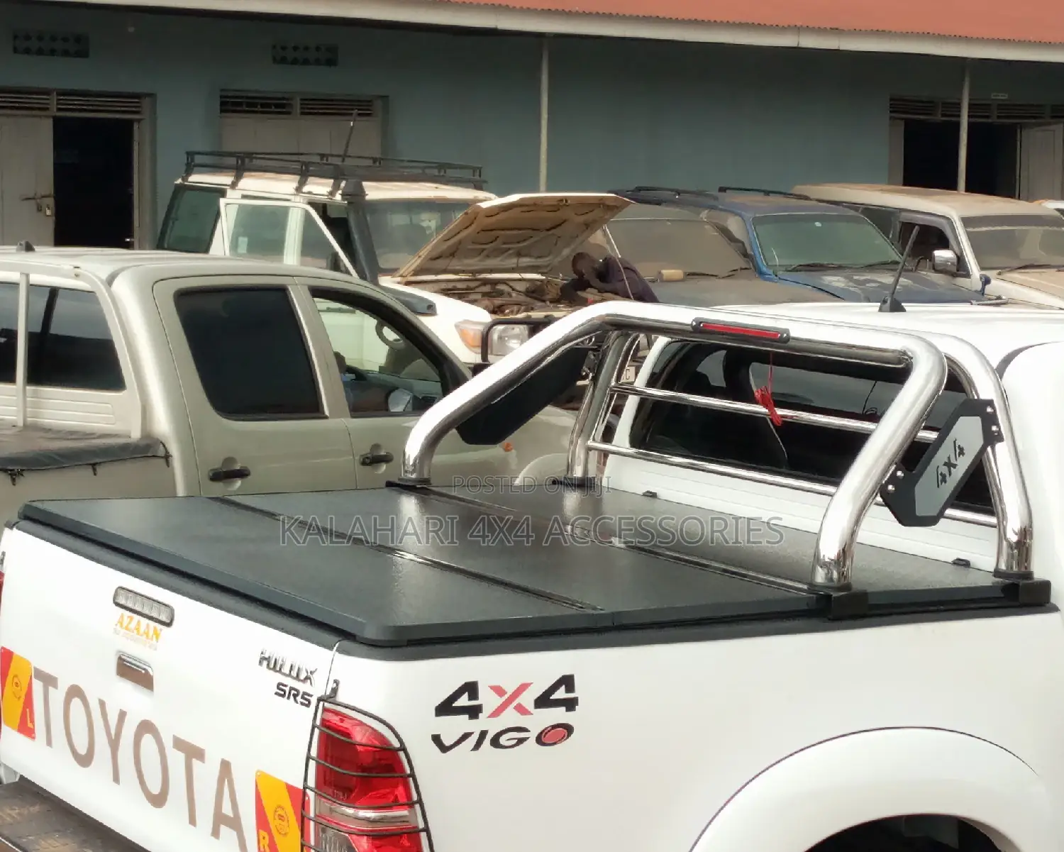 Hard Plastic Durable Tonneau Cover Hilux/Ford