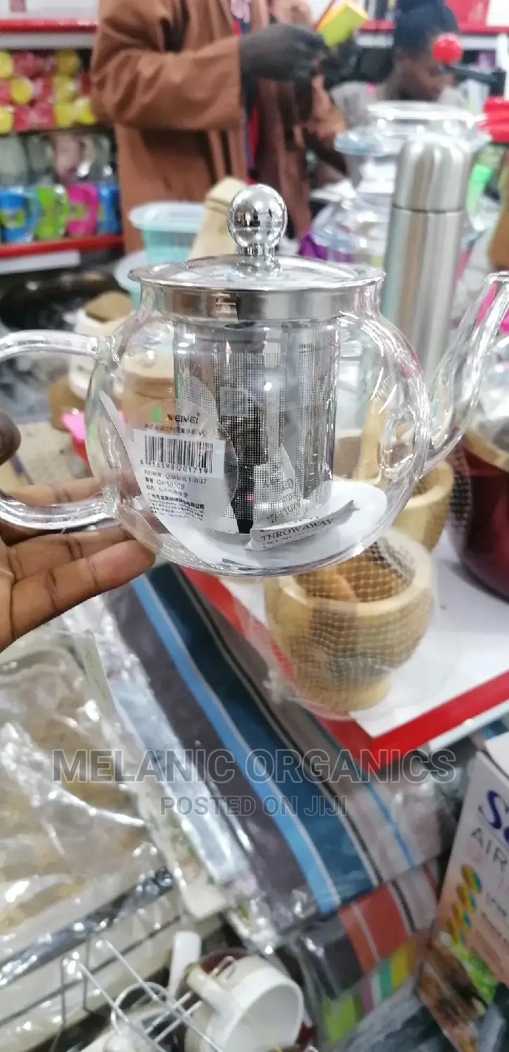 Glass Tea Pot With A Residue Filter