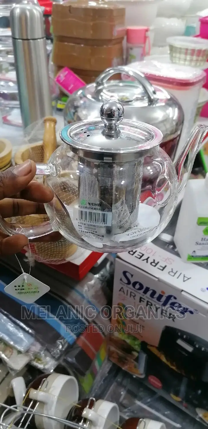 Glass Tea Pot With A Residue Filter