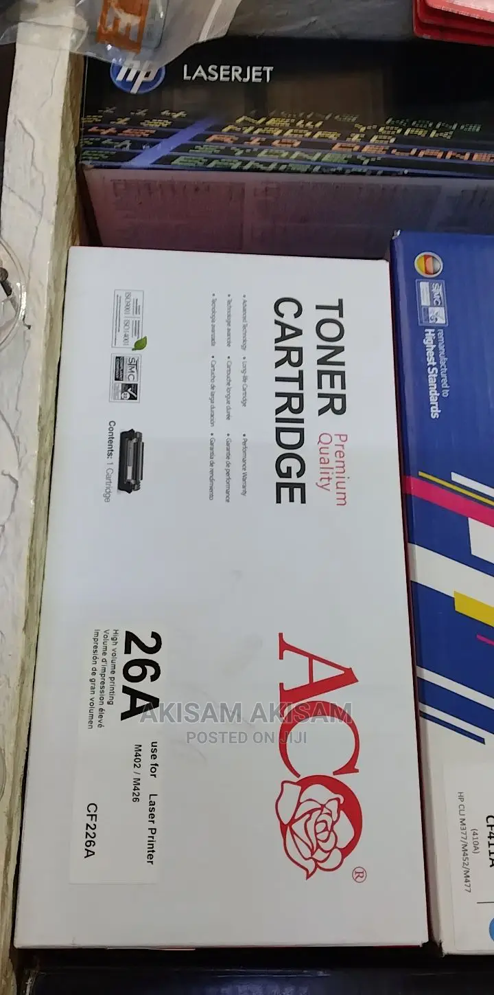 H.P Tonner Cartridges 30A 26A 85A 80A 17A 83A 36A
