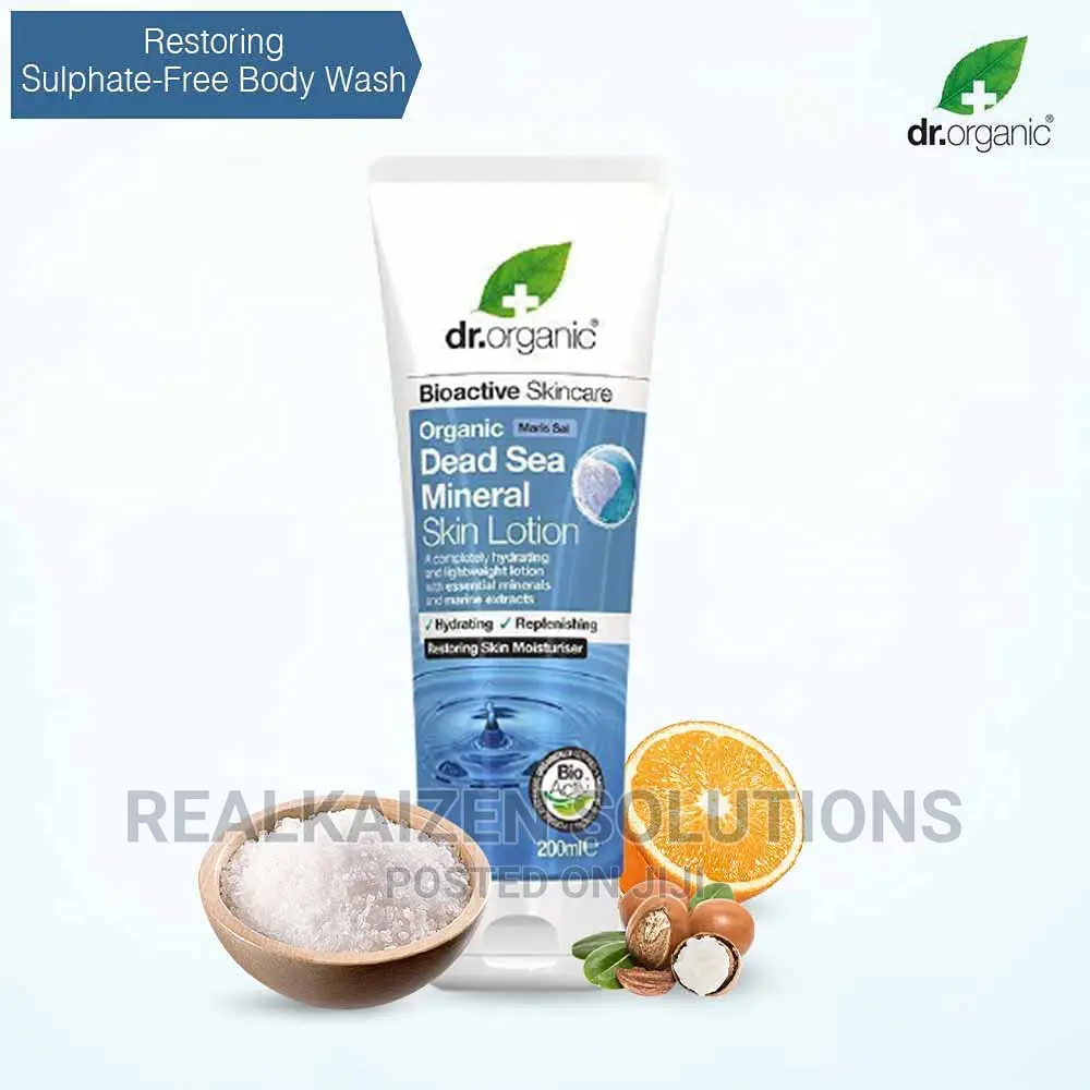UK Dr Organic Dead Sea Mineral Skin Lotion 200ml