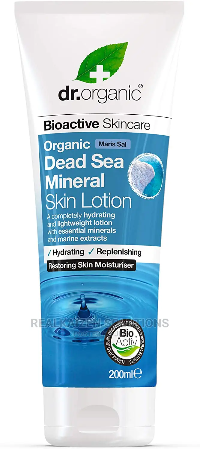 UK Dr Organic Dead Sea Mineral Skin Lotion 200ml