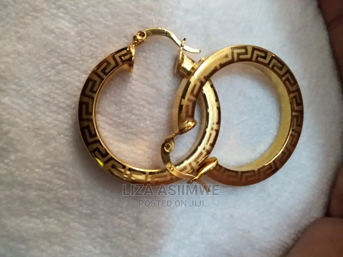 Authentic Versace And Unique Earrings (Fair Price)