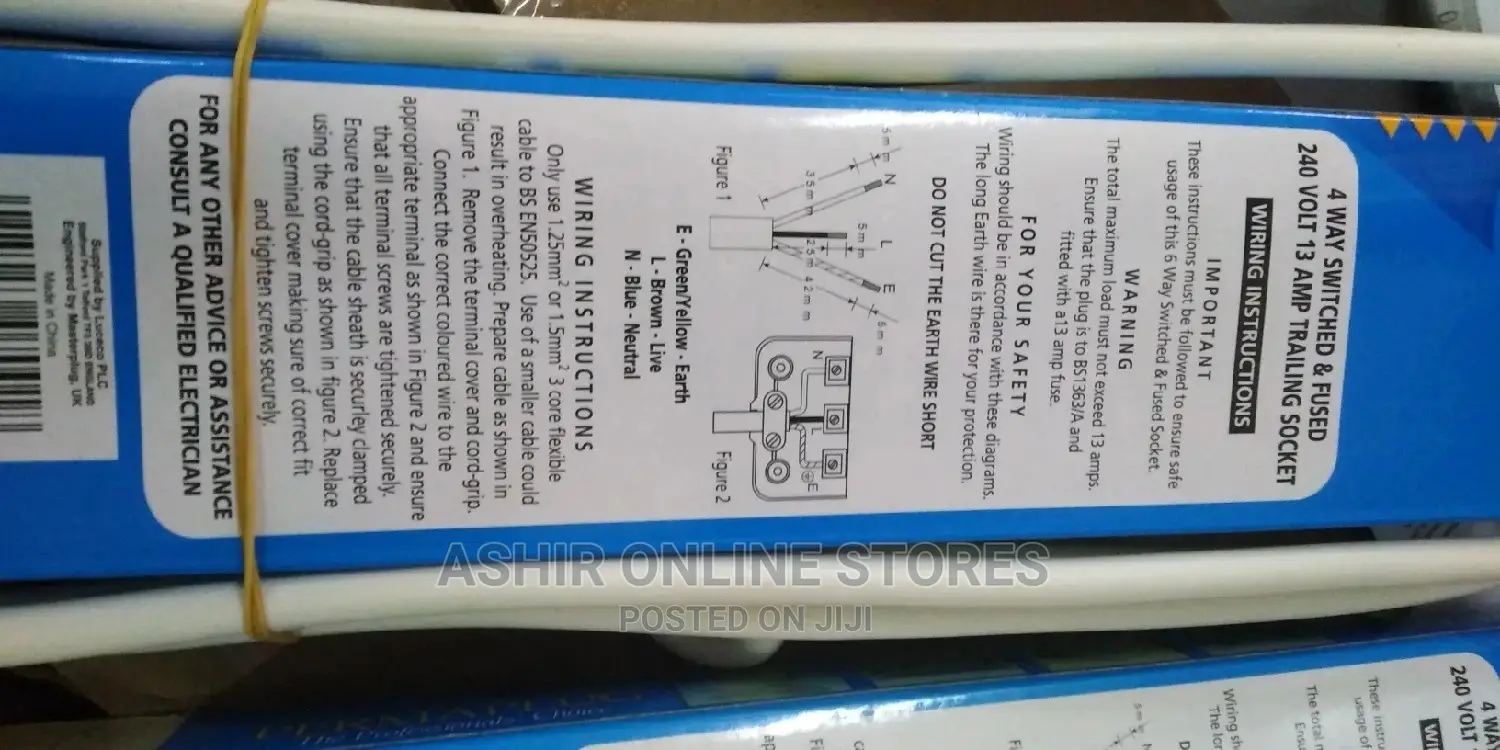 Office Extension Socket for 4way With Surge Protector