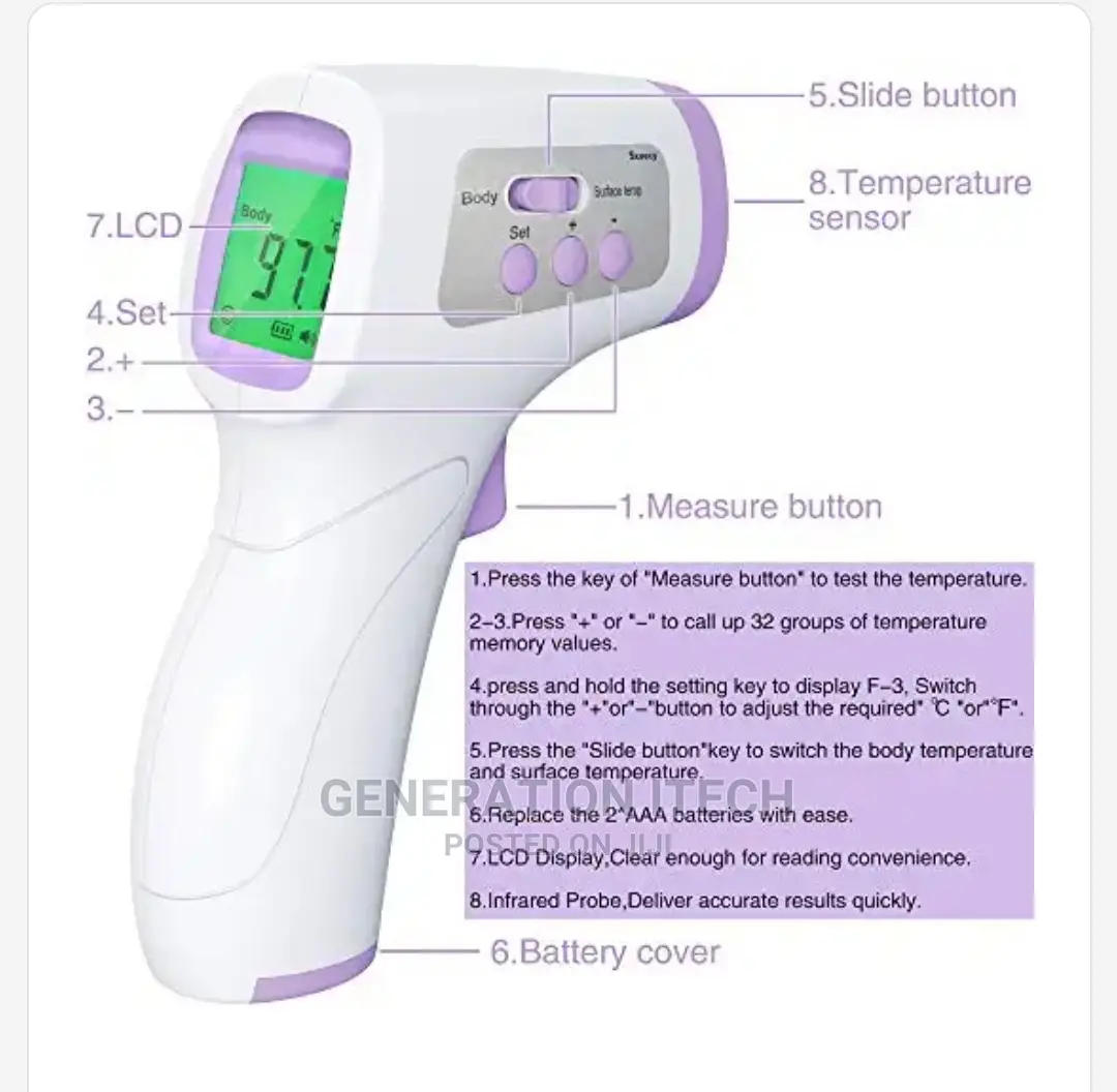 Gp - 40 Infrared Thermometer- Non Contact