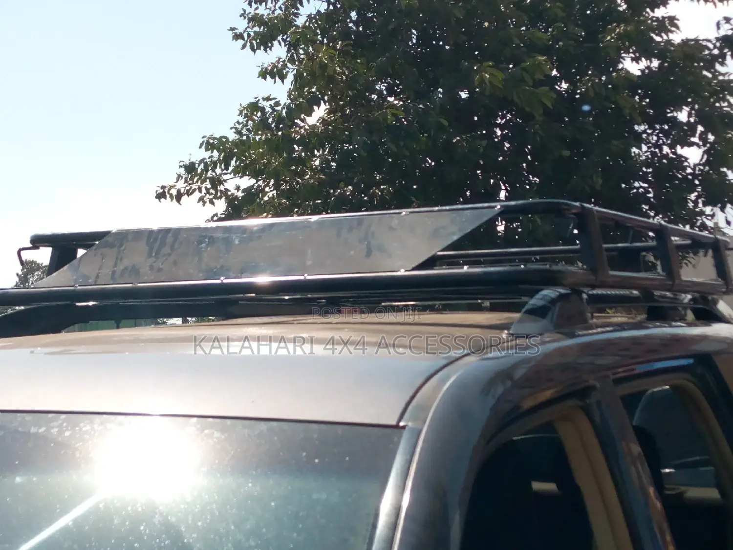 Heavy Duty Original Black Coated Steel Roof Rack.