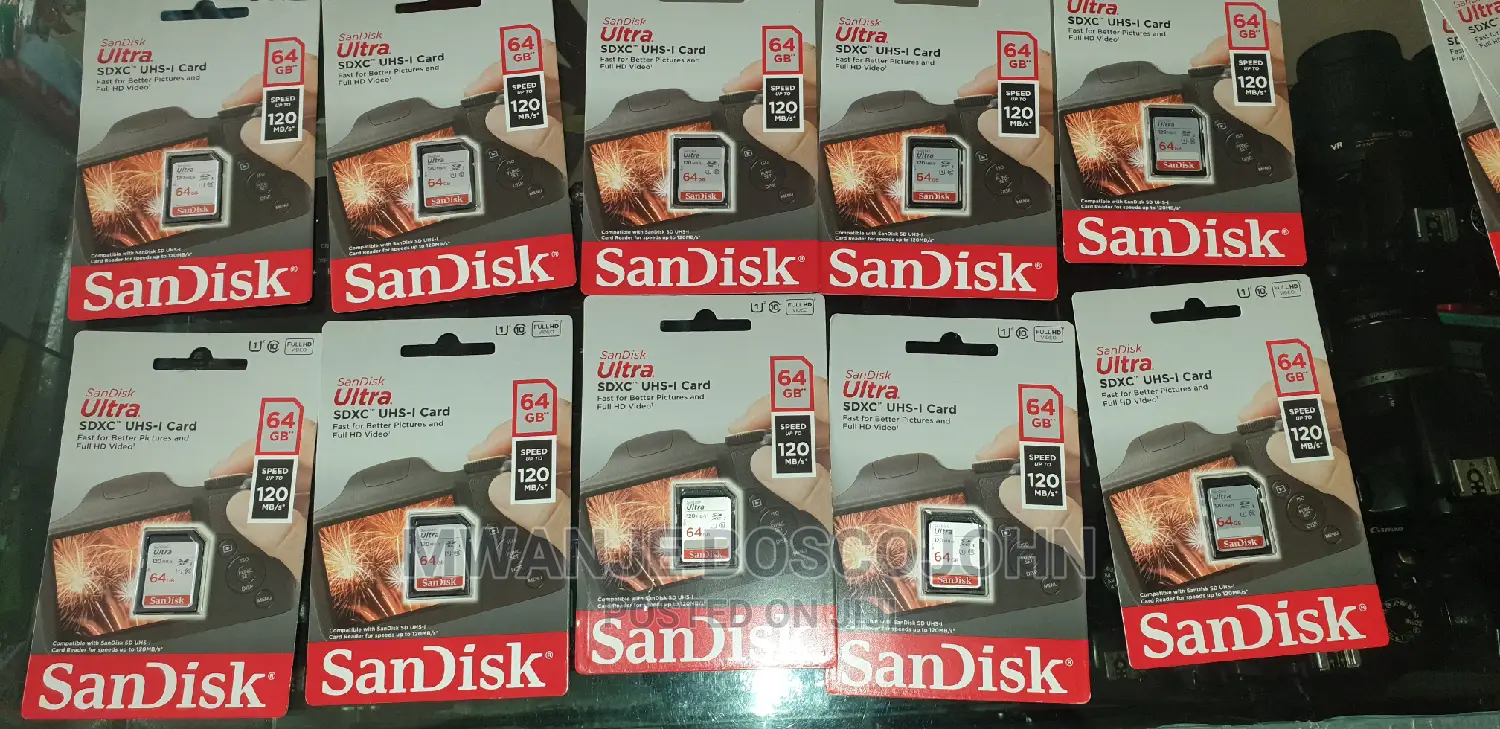 Original Sandisk Memory Cards
