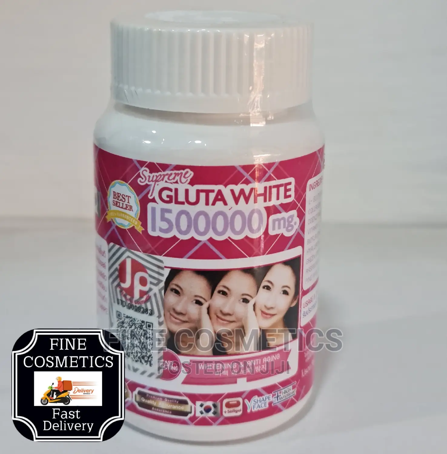 GLUTA WHITE 1500000 Mg Whitening and Anti Aging 30tablets