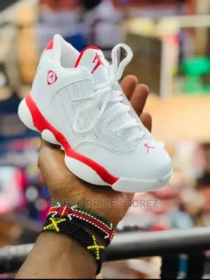 Photo - Jordan Shoe White and Red