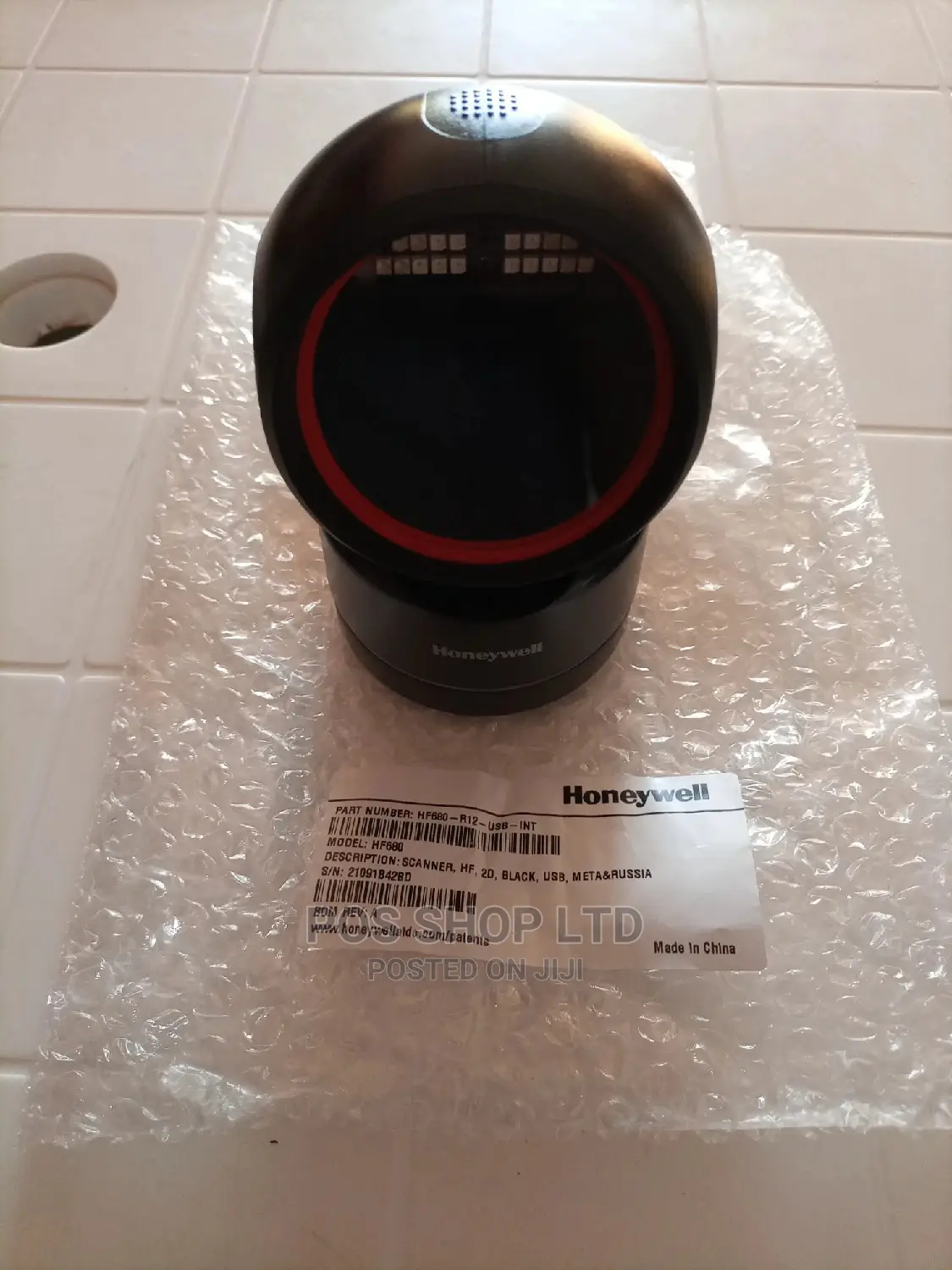 Honeywell Barcode Scanner MODEL: HF680