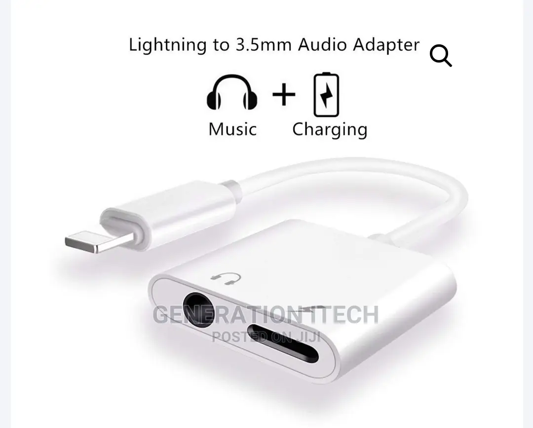iPhone Lightning to 3.5 Mm Headphone Jack Adapter