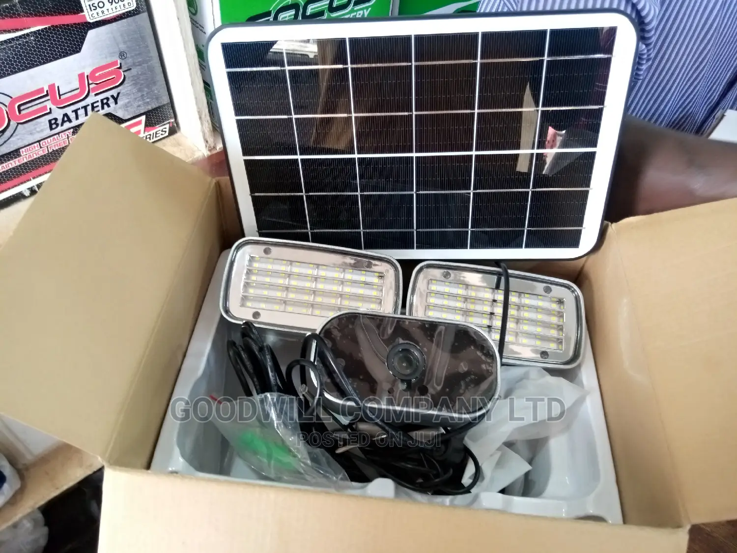 4g/Wifi Floodlight Battery Solar Camera