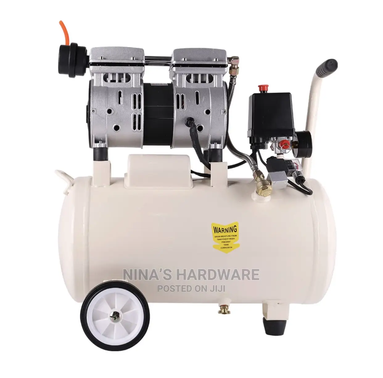 Dental Clinic 25ltrs Silent Air Compressor(Oil Free)