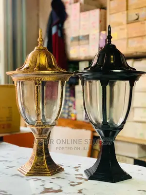 Gold and Black Fance /Gate Light