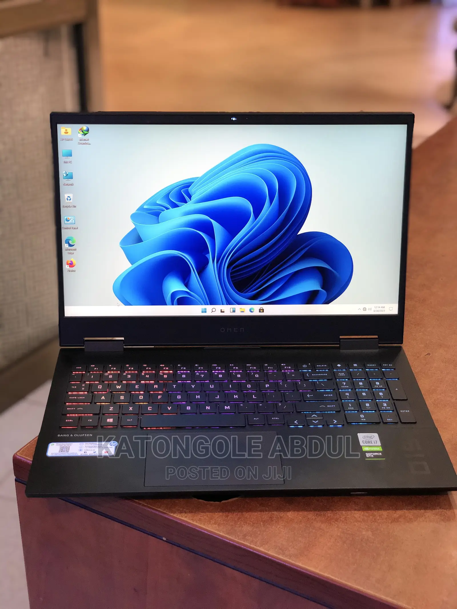 New Laptop HP Omen 15 16GB Intel Core I7 SSD 1T
