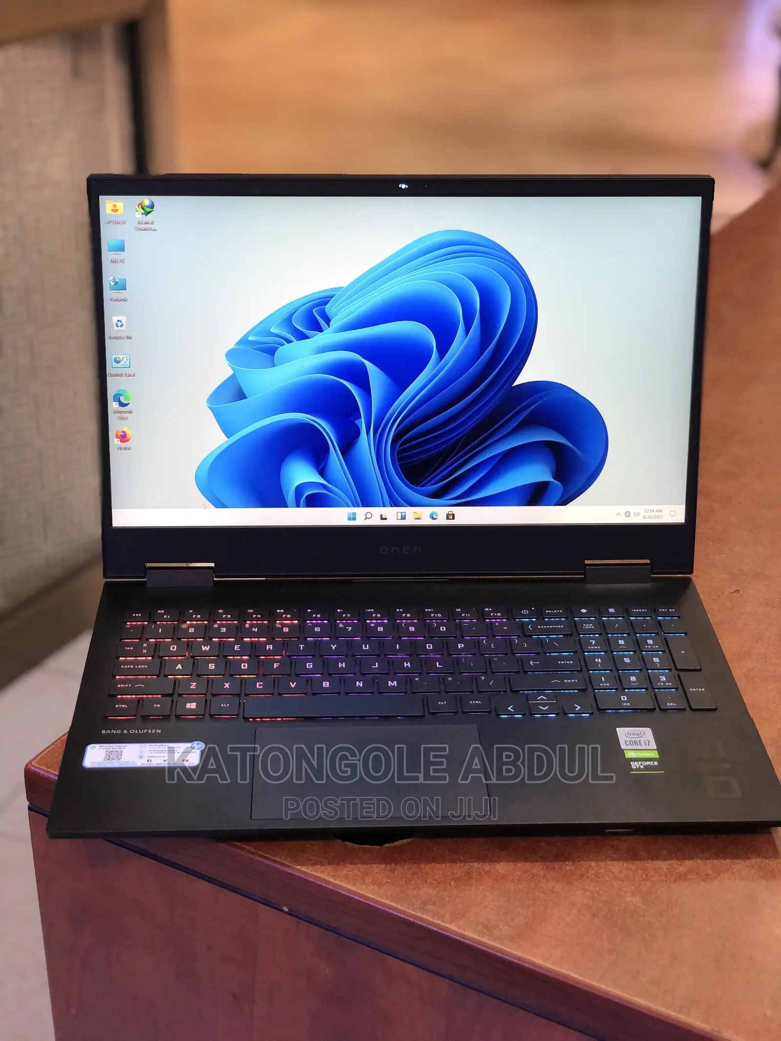 New Laptop HP Omen 15 16GB Intel Core I7 SSD 1T