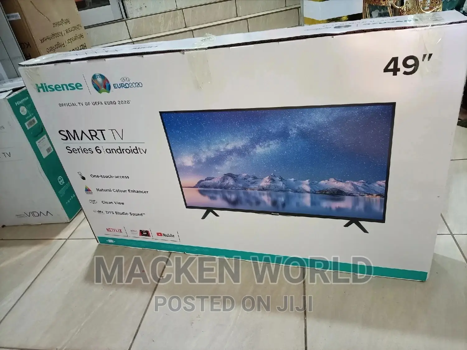 49 Hisense Smart Android New