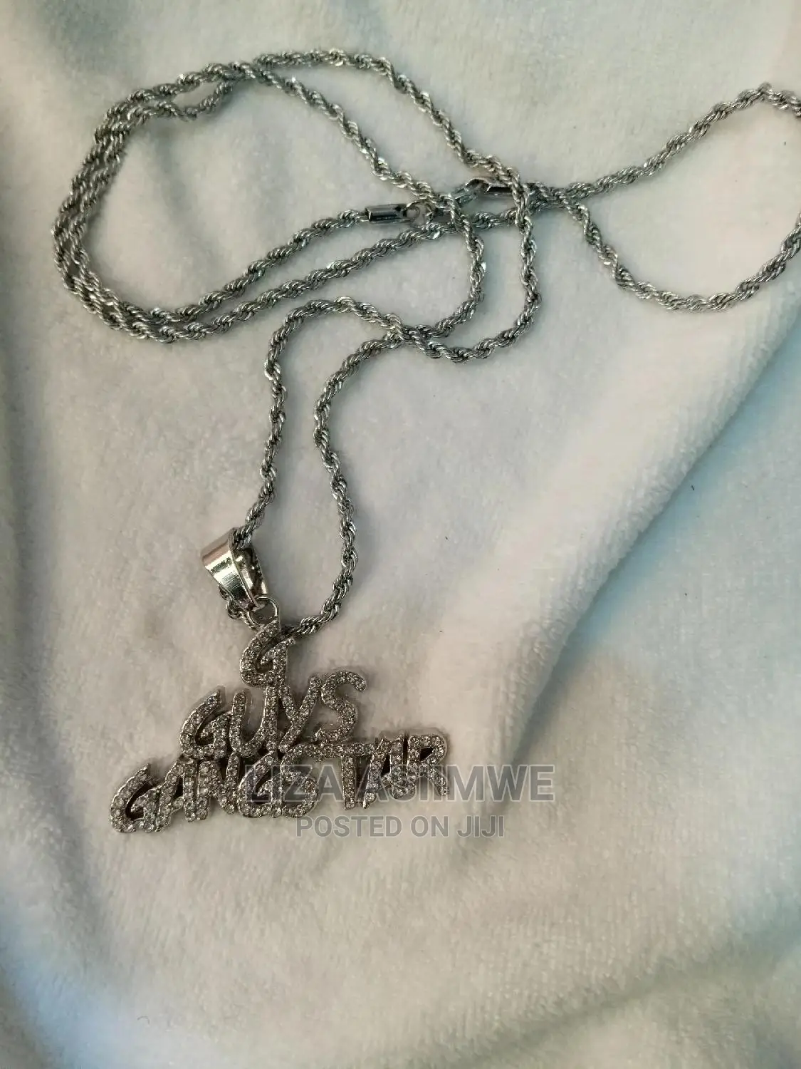 Mens Genuine Chains(Necklace) With G Guys Gang Star Pendant