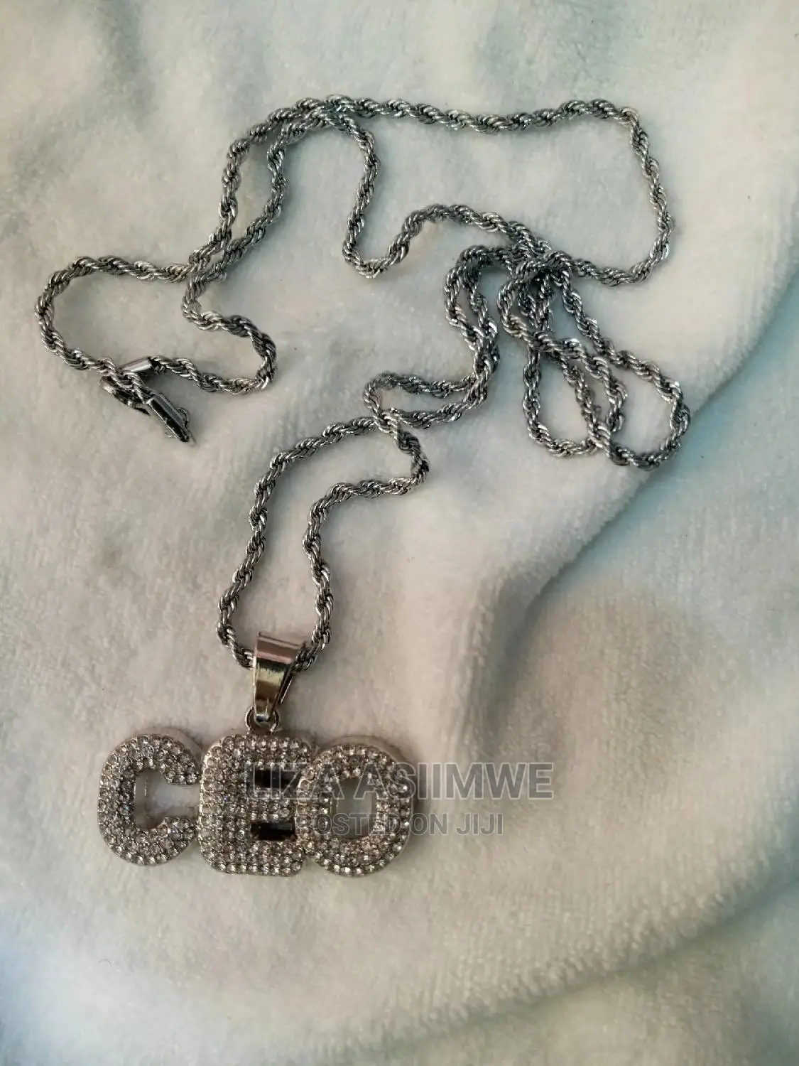 Men's Genuine and Authentic Chains With a Unique Pendant