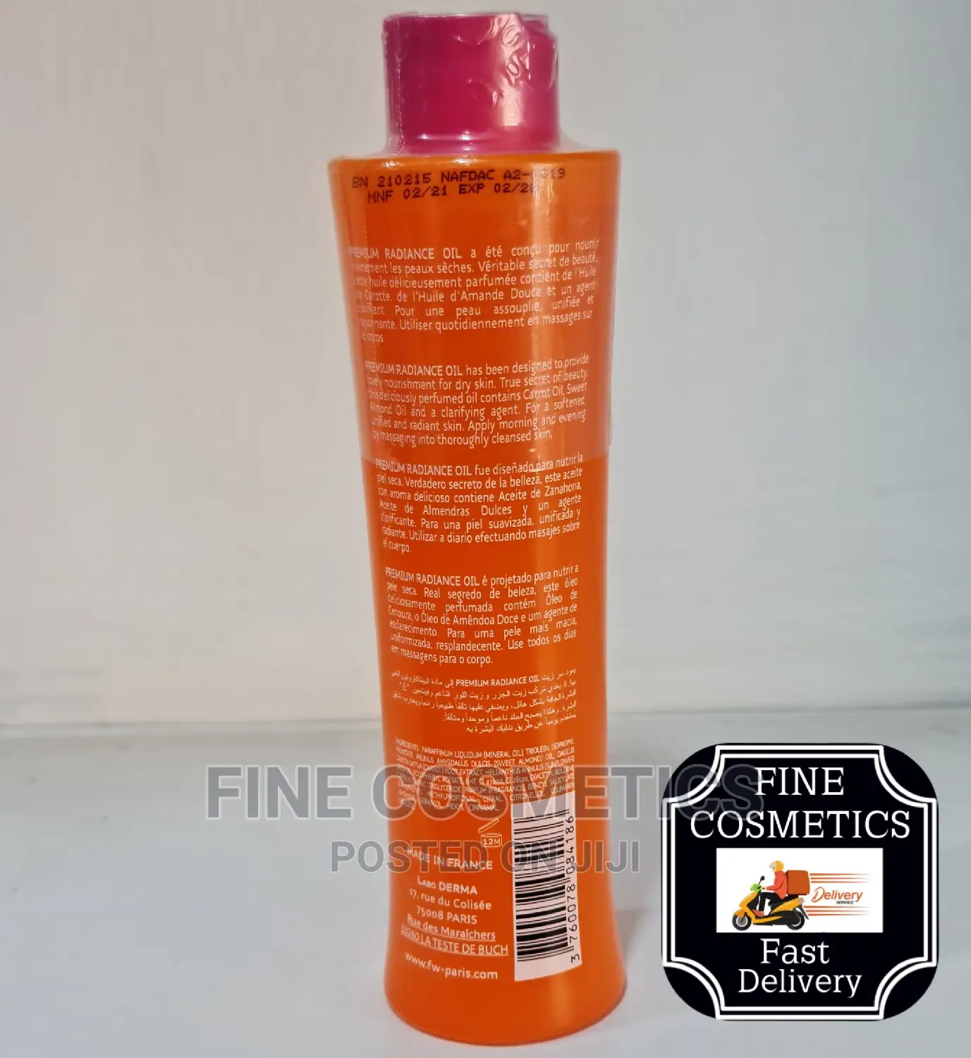 ORIGINAL Fair and White So Carrot Brightening Glycerin.