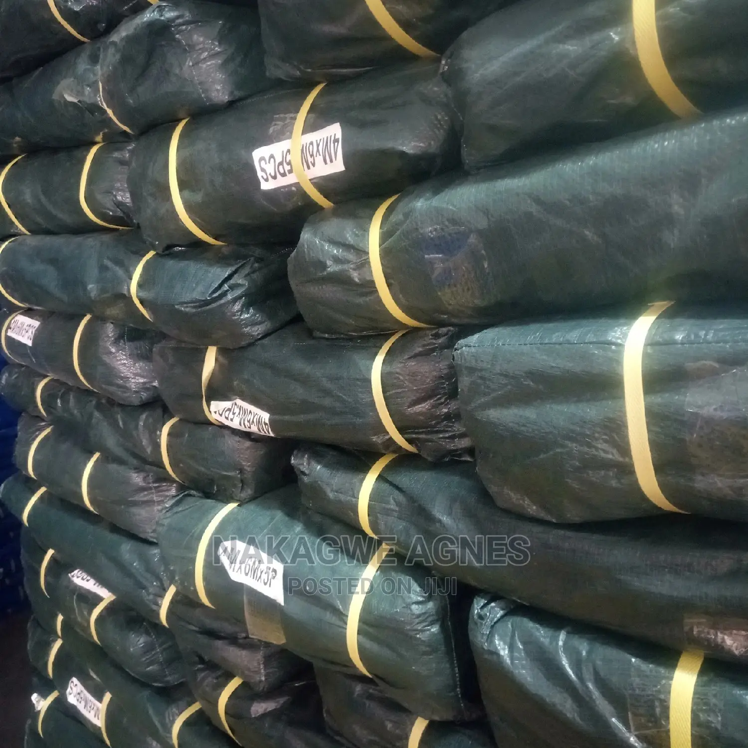 Army Green Tarpaulins (Matundubaali) Bundle of 5 Pieces